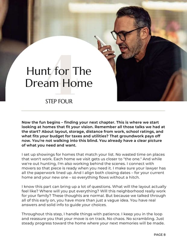 Page 8 of the HomeBoost Method Guide: Hunting for the right home